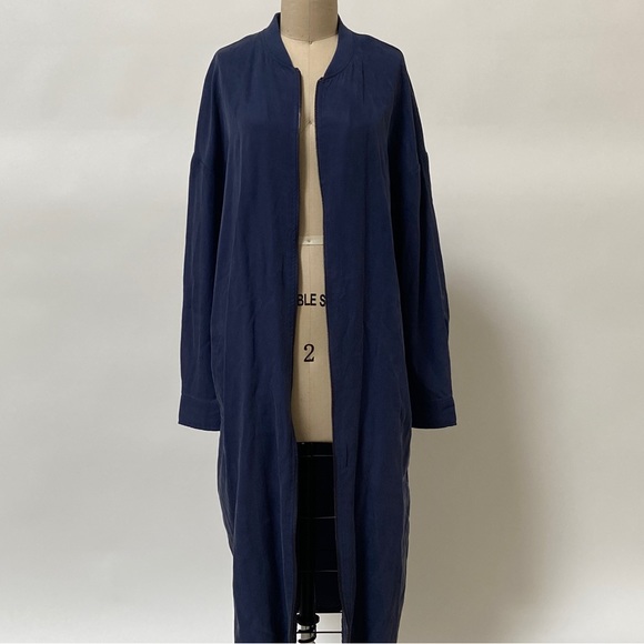 Native Youth beautiful floor length silk jacket - Picture 1 of 8